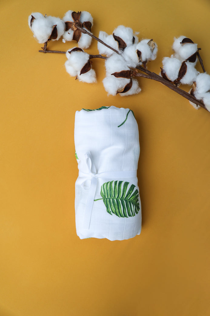 organic cotton swaddle