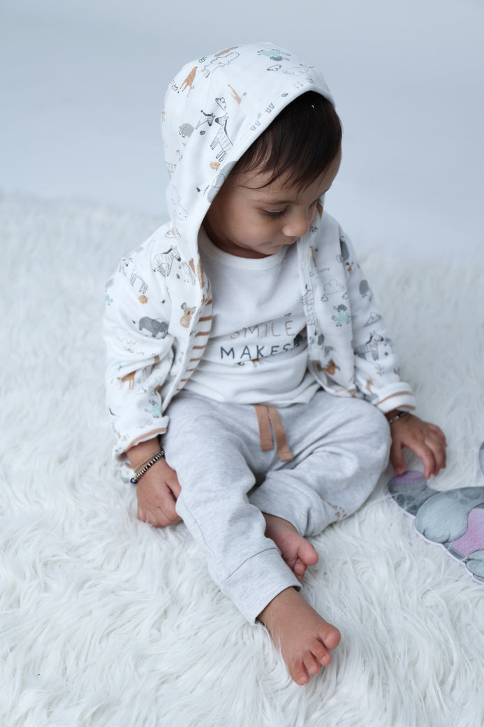 Reversible Jacket for baby boys