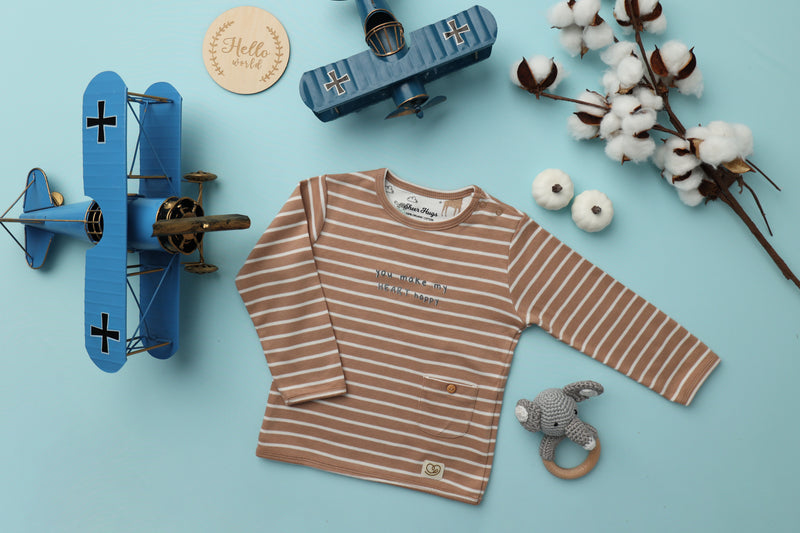 Soft breathable T-shirts for baby boys