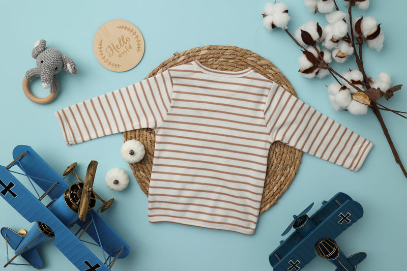 Soft breathable T-shirts for baby boys