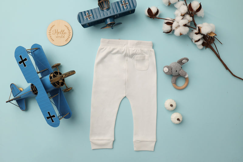Eco-friendly cotton pants for kids