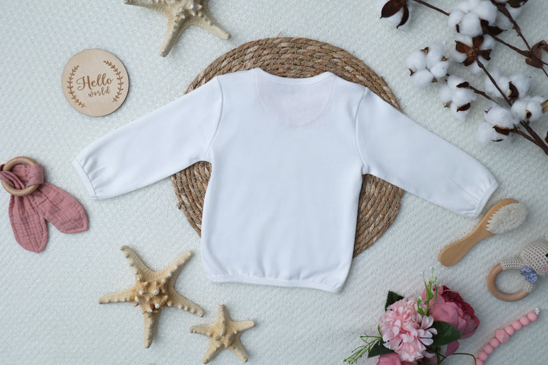 Soft breathable T-shirts for baby girls