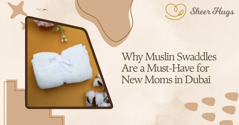 Sheer Hugs muslin swaddles