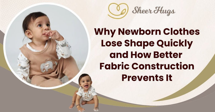 Why Newborn Clothes Lose Shape Quickly & How Better Fabric Construction Prevents It?