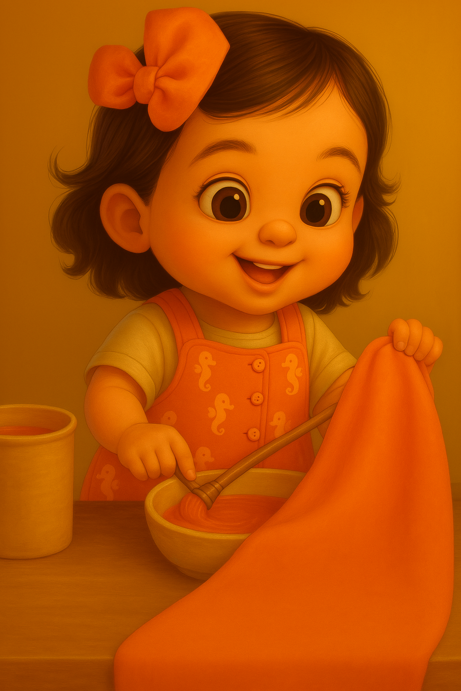 Sheer Hugs process image