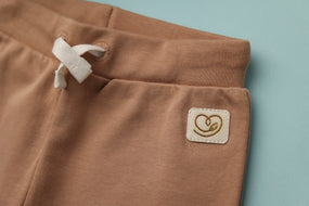 WHITE T-SHIRT & BROWN PANTS (SSNB04A,SSNB05B)